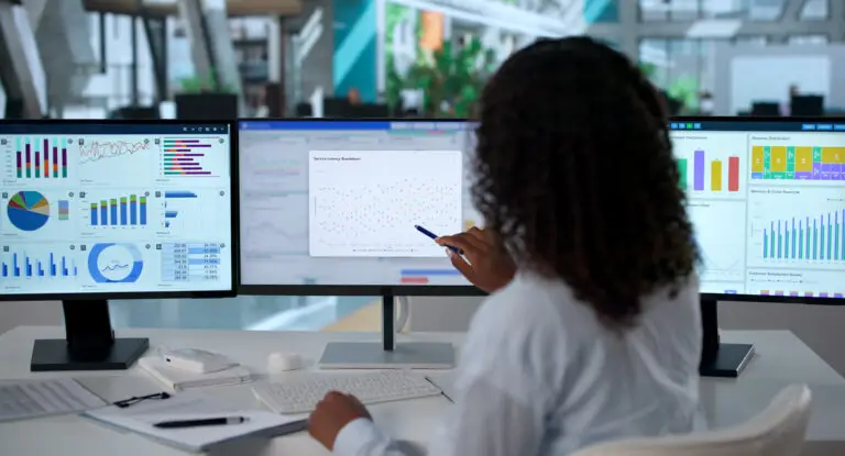 Analyzing Dashboard Data To Track Business Performance.