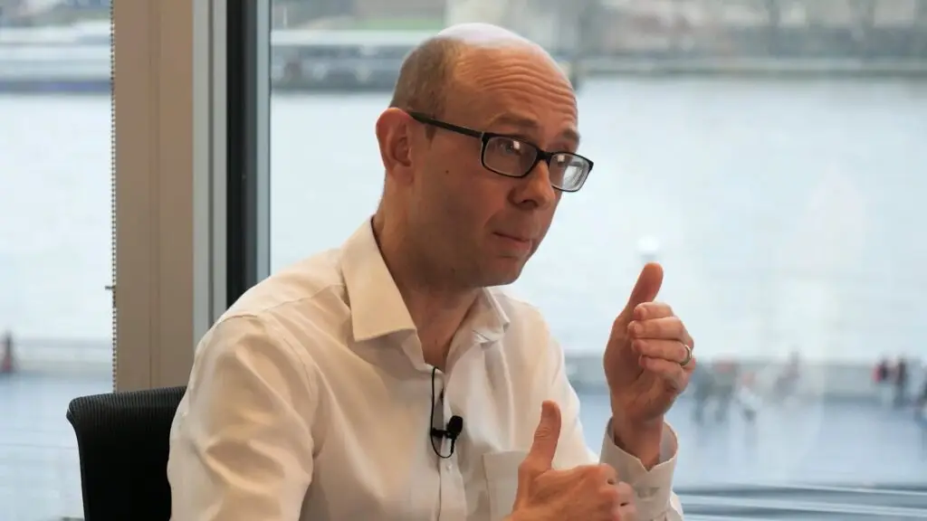 Andrew Ward discussing forecasting for launch